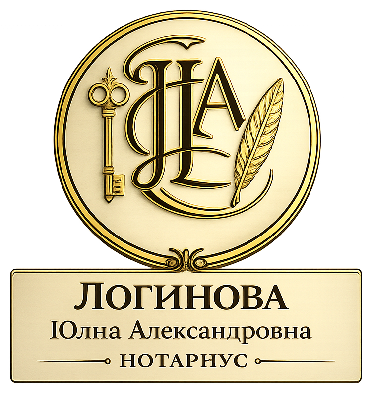Нотариус Логинова Ю.А. — логотип